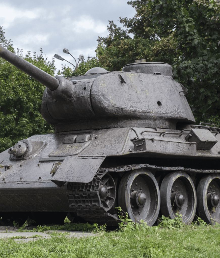 Patin para orugas de tanque